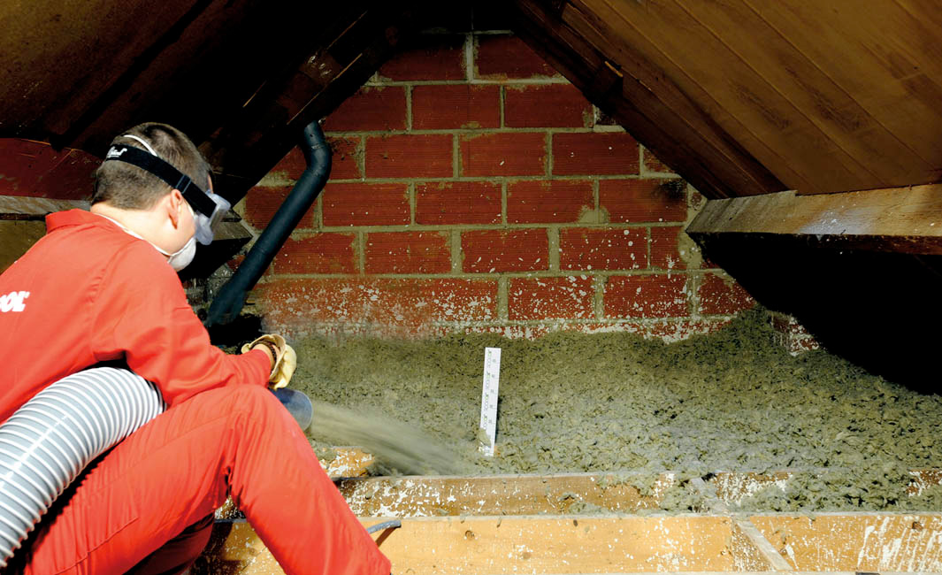 Isolation par soufflage Isolation par soufflage