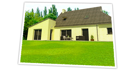 MESLIN Bâtiment :  Vue 3D