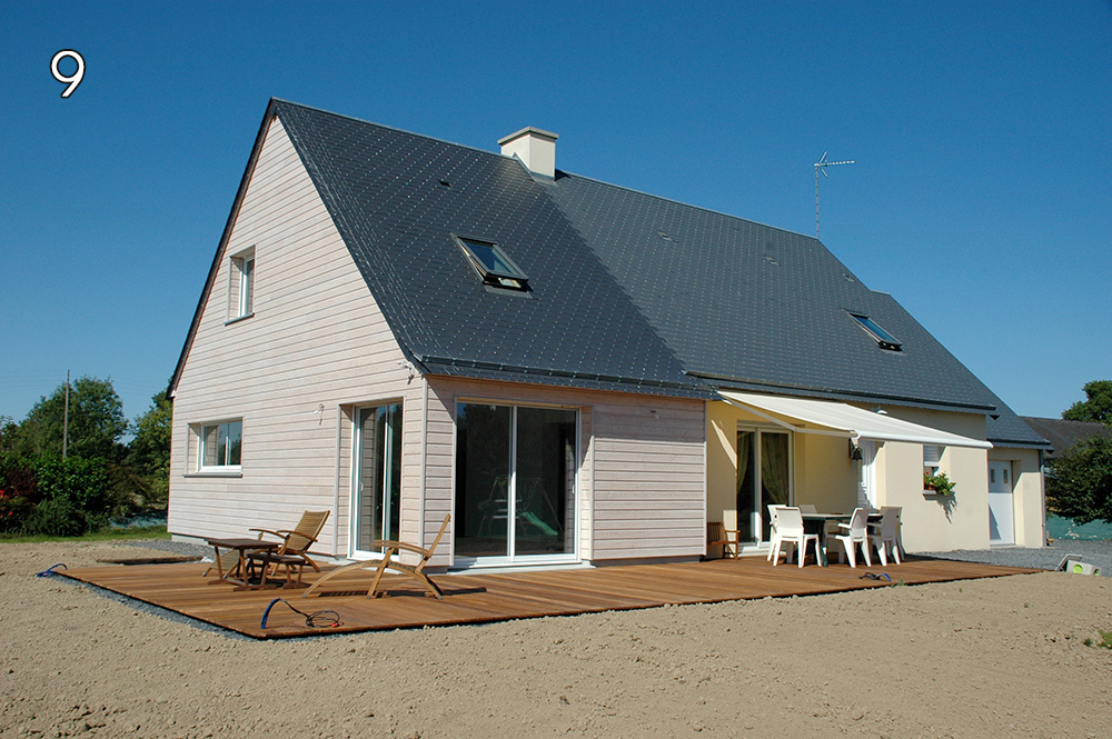 Extension ossature bois