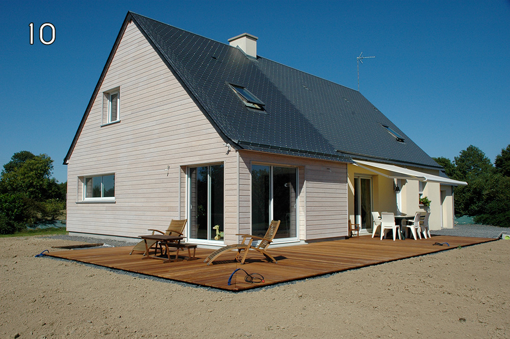 Extension ossature bois