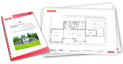 MESLIN Bâtiment : Plan 2D