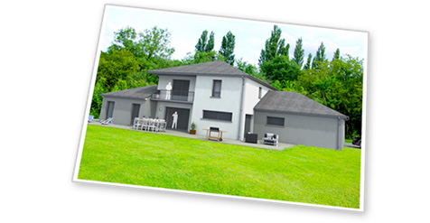 MESLIN Bâtiment :  Vue 3D